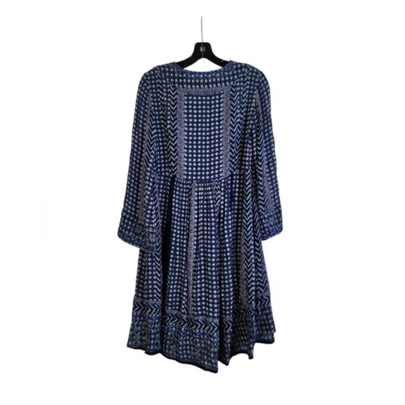 Anthropologie  Akemi +kin    Aztec print  with embroidered shiny threads  dress - Picture 4 of 6
